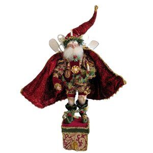 MARK ROBERTS CHRISTMAS CANDLELIGHT FAIRY STOCKING HOLDER LARGE 24"